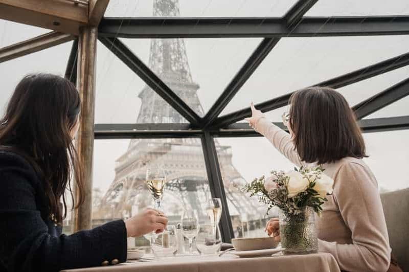 Billet Paris : Croisière touristique sur la Seine avec déjeuner à 3 plats