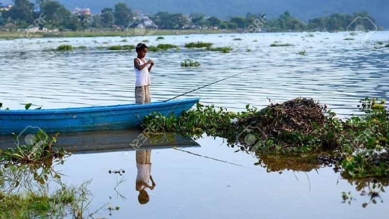 Expérience de pêche de première main à Pokhara