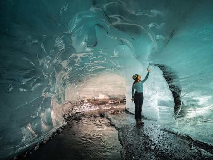 Billet Visite guidée prolongée de la grotte de glace Katla en Super Jeep