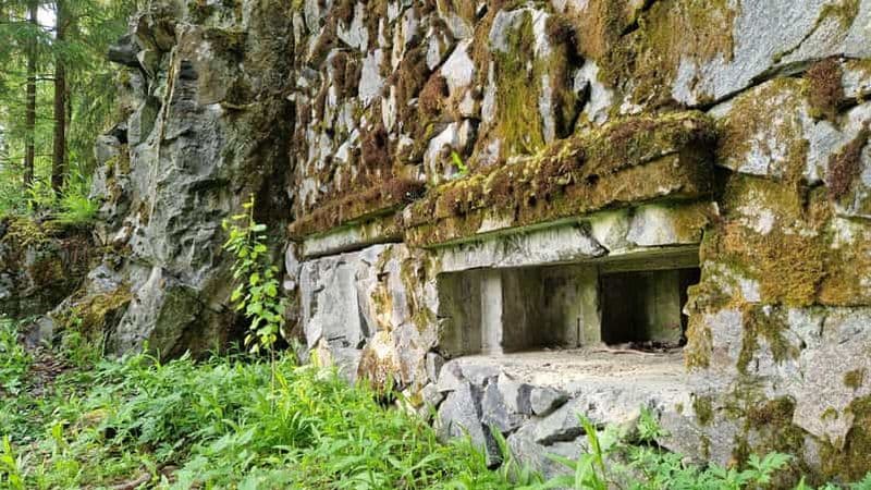 Billet Lappeenranta : visite des bunkers de la ligne de défense Salpalinja de la Seconde Guerre mondiale