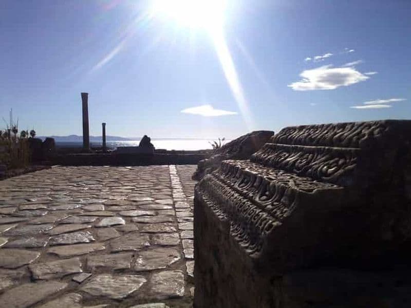 Billet Tunis : visite guidée du théâtre romain, des villas et des thermes de Carthage