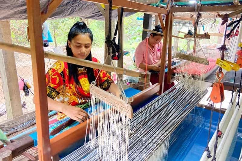 Billet Croisière sur l'île de la soie et visites avec guide anglophone