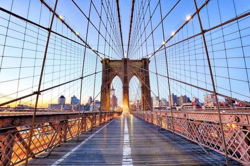 Billet New York City : Visite à pied du pont de Brooklyn et de Dumbo