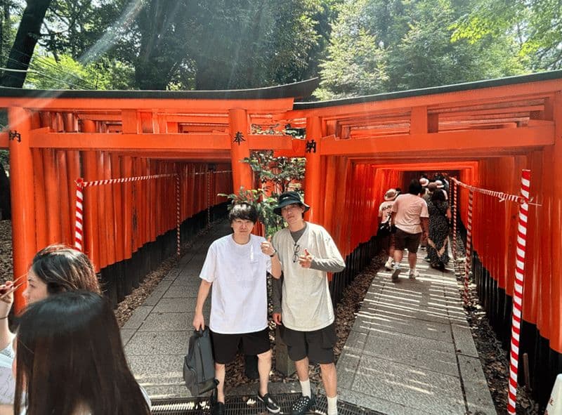 Kyoto sans foule : Fushimi Inari, château de Nijo et Kinkaku-ji