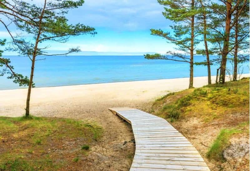 Billet Jurmala,Kuldiga, Ragaciems beach, Kemeri N Park,Restauration et Boissons