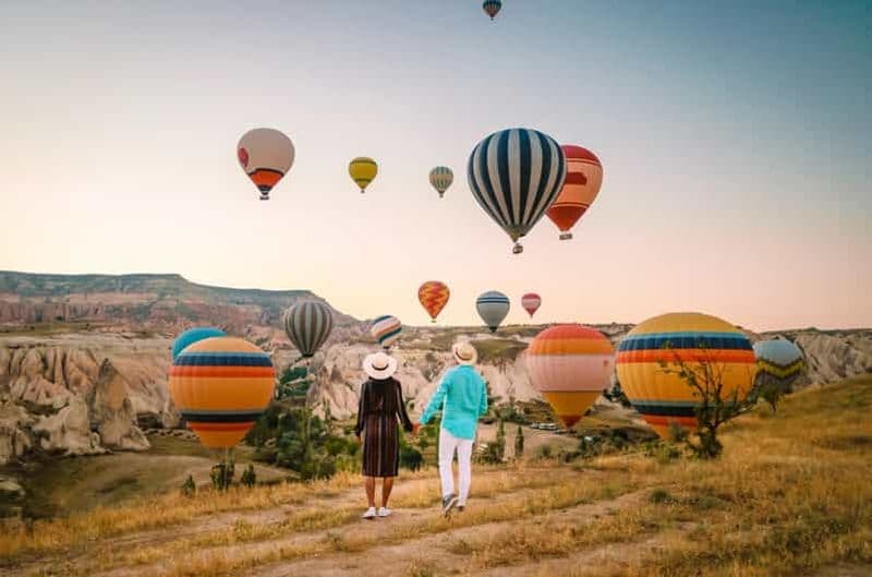 Billet Cappadoce : excursion pour observer le lever du soleil en montgolfière avec vidéo