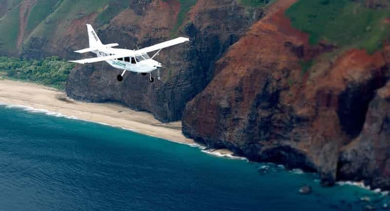 Kauai : Tour complet de Kauai par avion avec sièges à hublot
