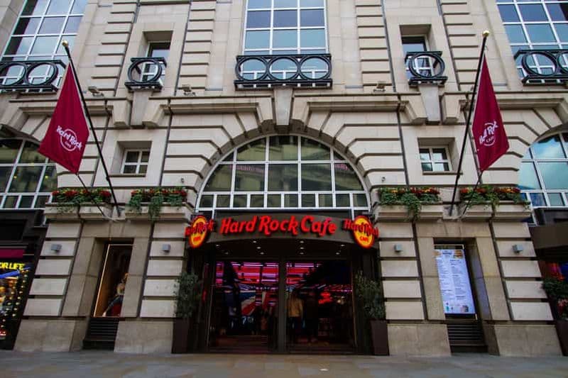 Picadilly Circus : Hard Rock Cafe Set Menu Déjeuner ou Dîner