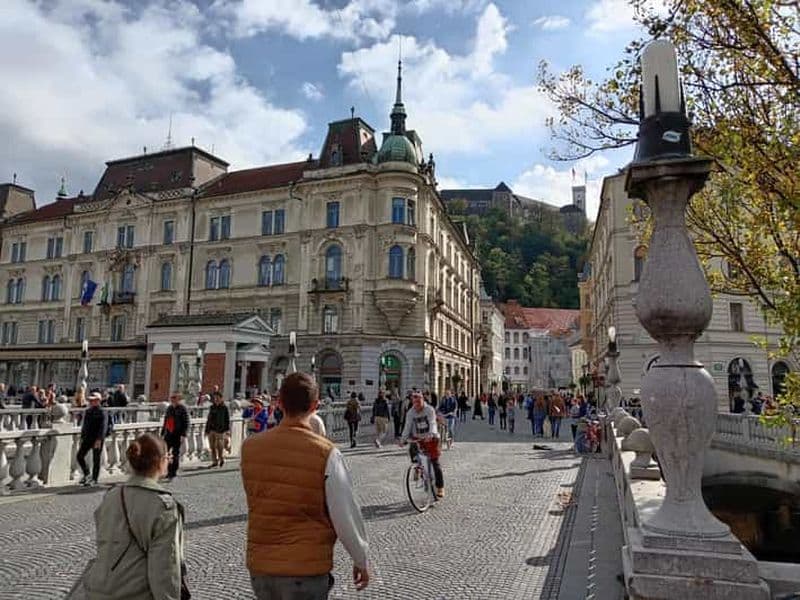 Billet Ljubljana : Visite à pied du centre ville Expérience historique
