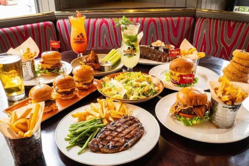 Repas au Hard Rock Las Vegas sur le Strip de Las Vegas