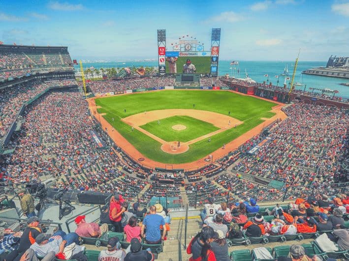 San Francisco : Billet pour un match de baseball des San Francisco Giants