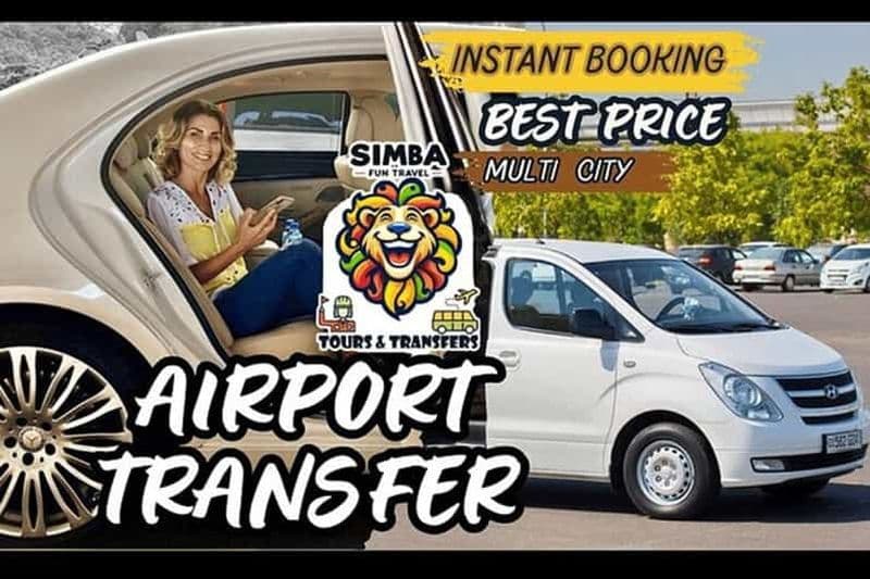 Billet Tunisie : Transferts Depuis TOUTES LES VILLES ET AÉROPORTS (1 à 15 personnes)