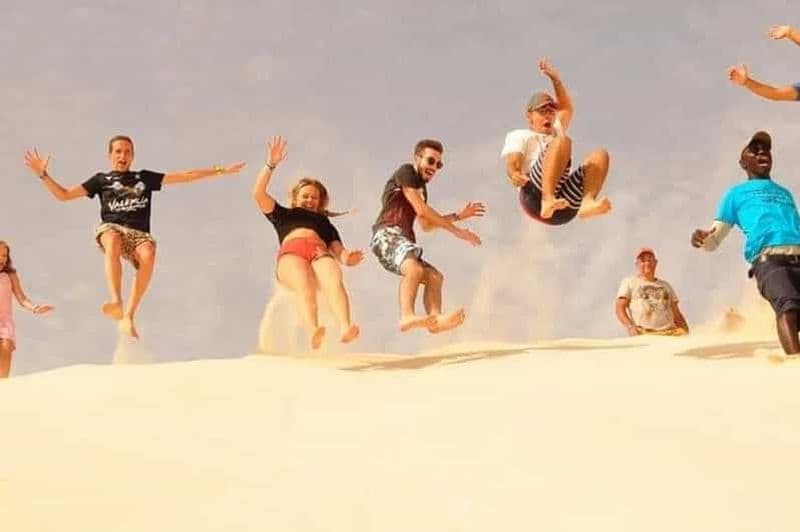 Billet Sal Rei, plage de Santa Monica, grottes, dunes et épave