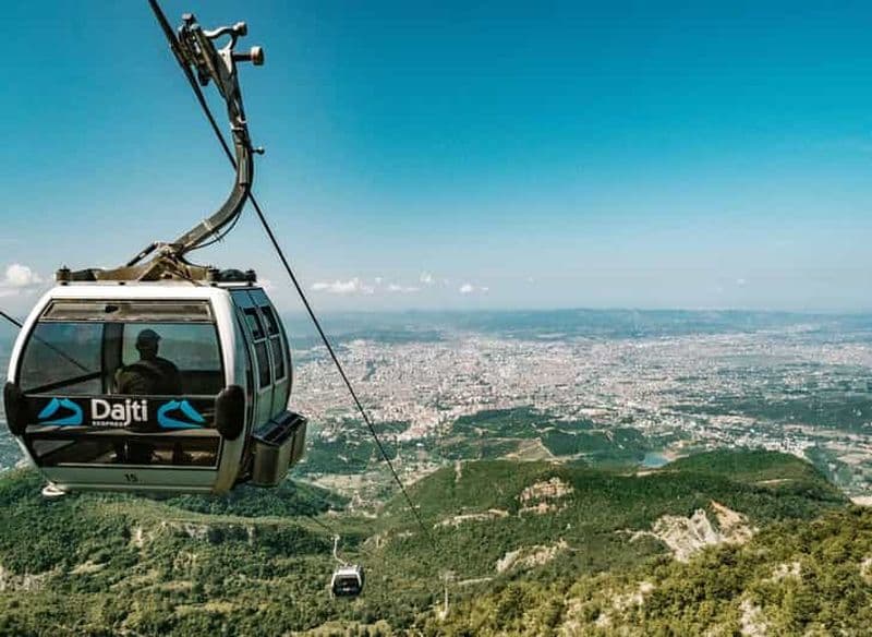 Billet Tirana : Excursion d'une demi-journée au mont Dajti avec billet de téléphérique