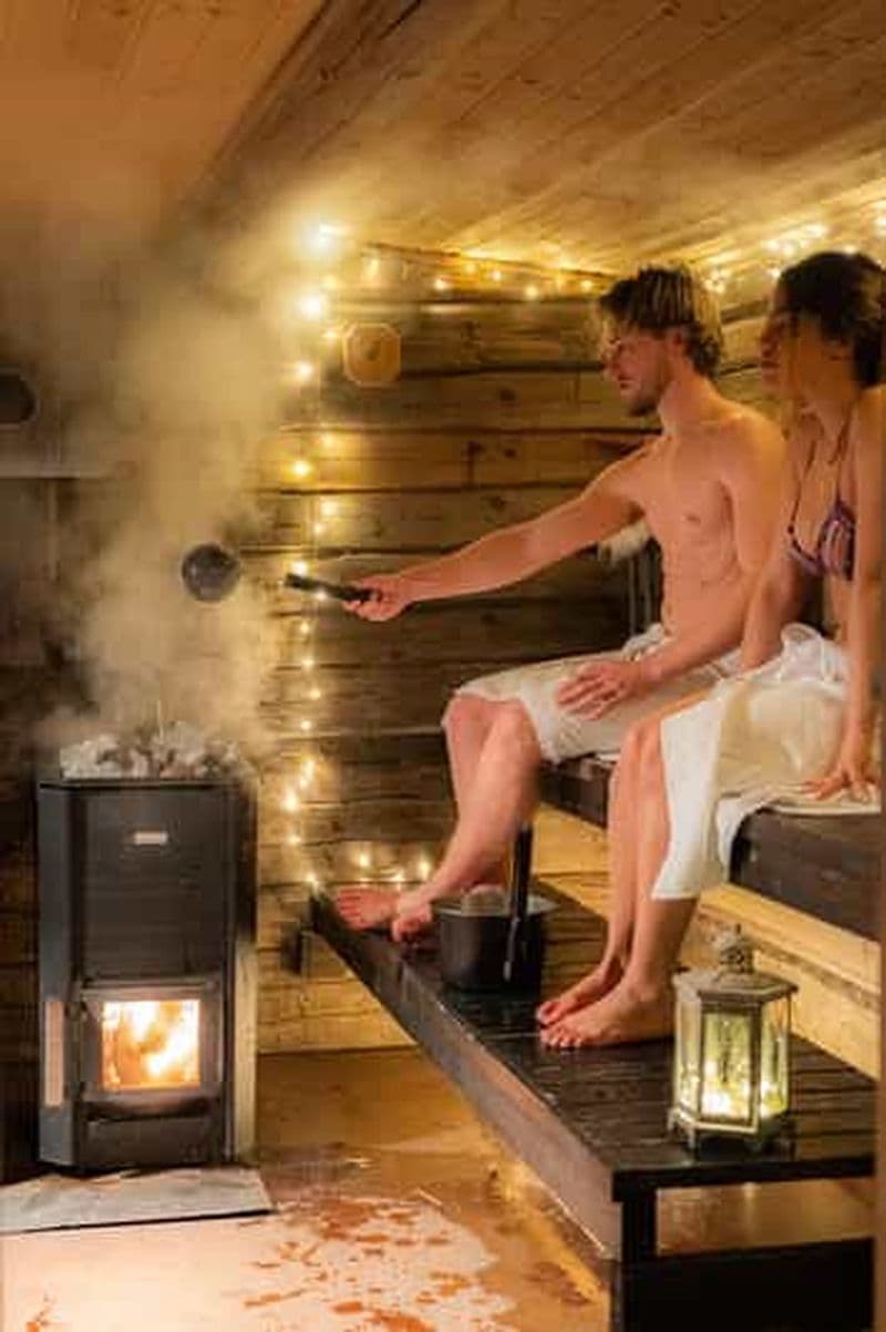 Billet Rovaniemi : visite privée du sauna et des bains de glace avec collations