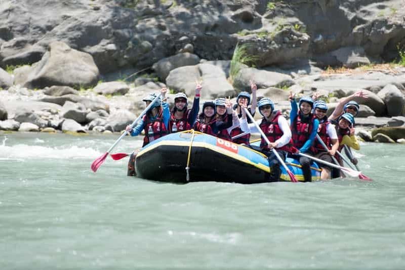Au départ de Ruisui : aventure de rafting en eaux vives sur la rivière Xiuguluan