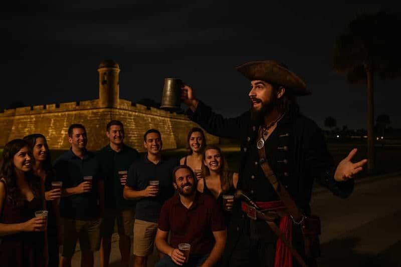 St. Augustine : tournée des bars Pirates et corsaires