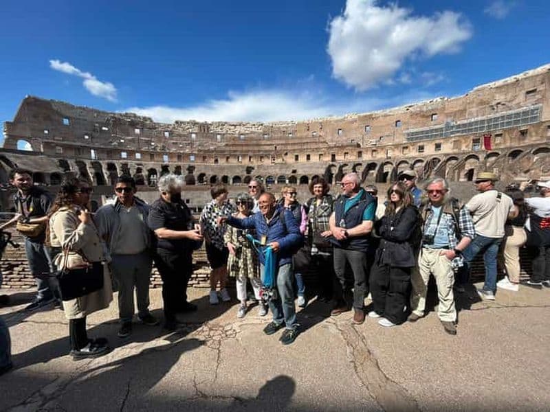 Billet Rome : visite spéciale du Colisée avec accès à la porte des gladiateurs