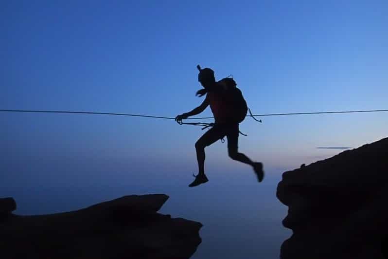 La Ciotat: visite guidée de Trou Souffleur Dry Canyoning