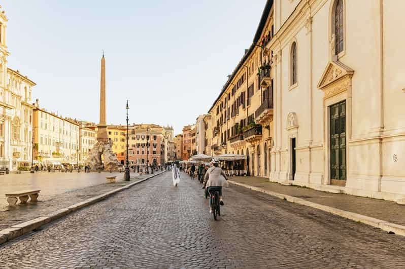 Rome : Lever du soleil en E-Bike avec dégustation de café