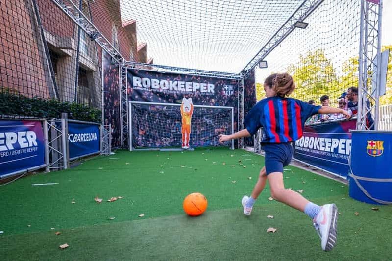Billet Barcelone : billet pour le musée du FC Barcelone et défi Robokeeper