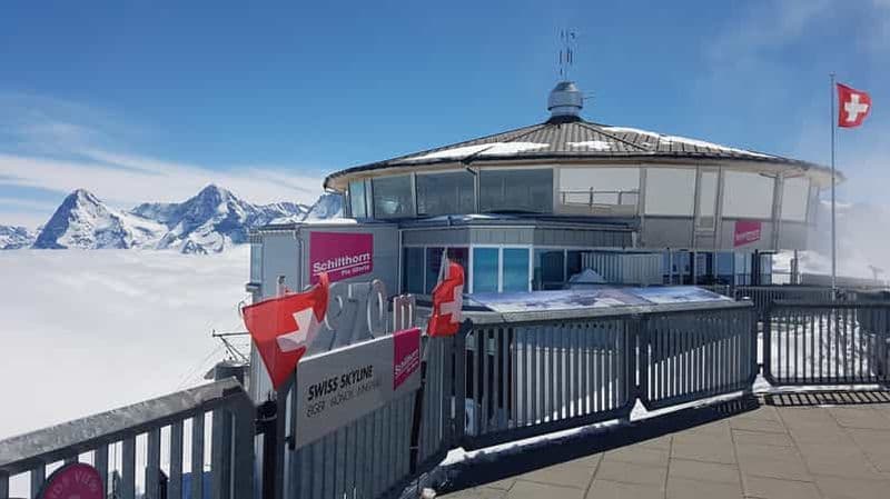 Billet Excursion privée d'une journée au mont Schilthorn et à Mürren au départ de Zurich