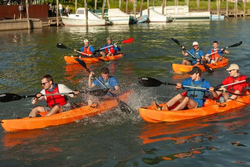 Casale sul Sile : excursion en kayak et à vélo sur la rivière Sile