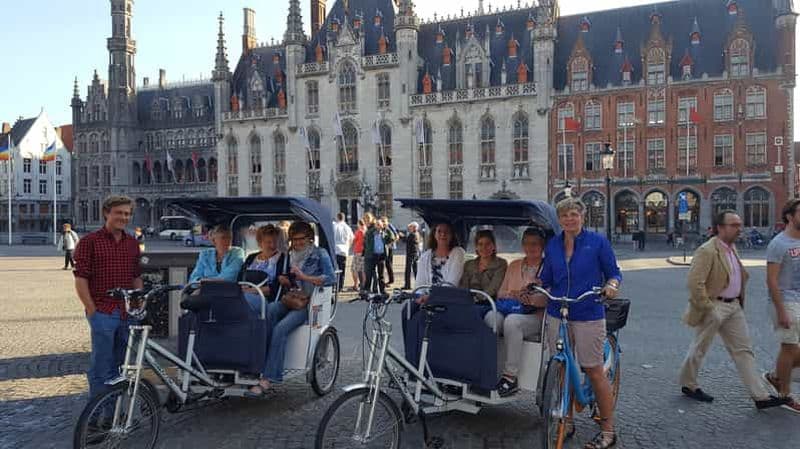 Bruges : visite guidée en pousse-pousse