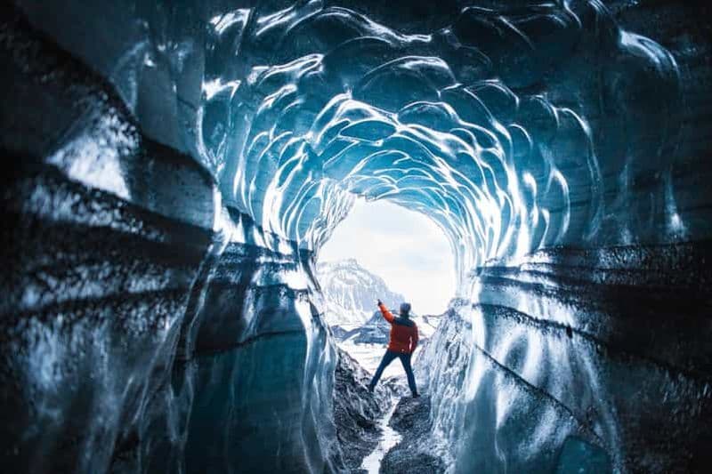 Billet Depuis Reykjavík : Grotte de glace de Katla et visite de la côte sud