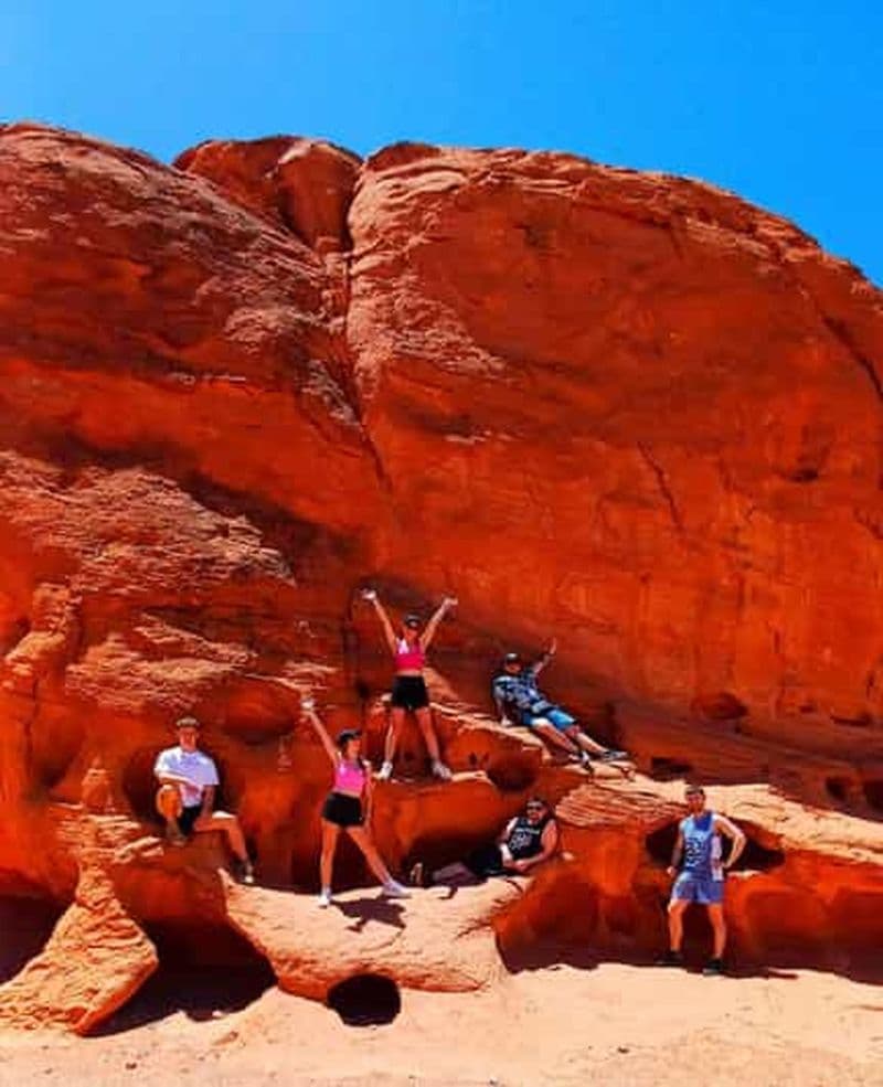 Depuis Las Vegas : visite guidée d'une journée complète de Valley of Fire avec déjeuner