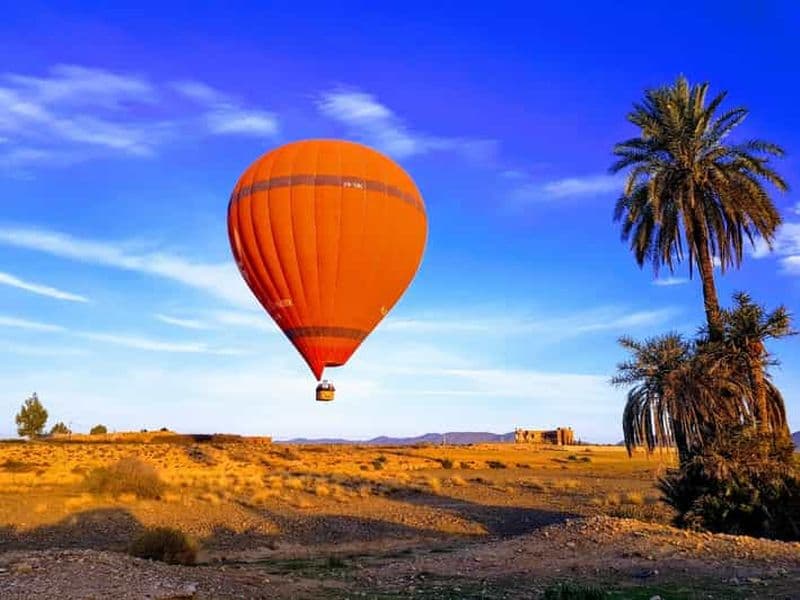 Marrakech : Vol en montgolfière avec petit déjeuner traditionnel