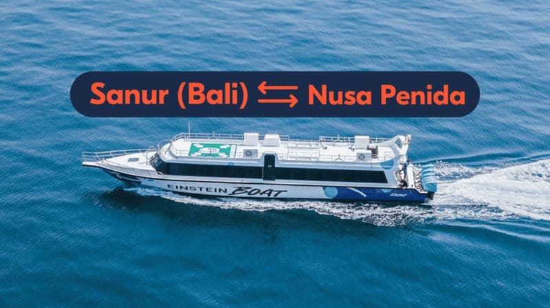 Billet Depuis Bali/Sanur : Transfert simple en bateau rapide vers Nusa Penida