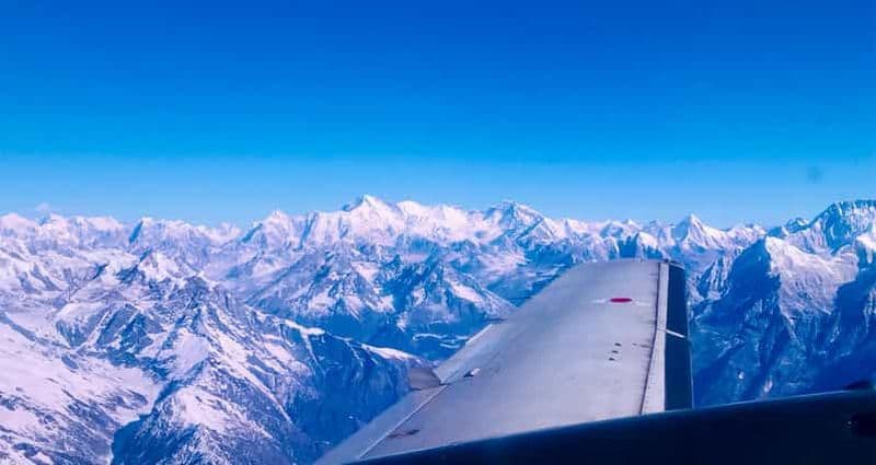 Billet Katmandou : Excursion en avion dans les montagnes de l'Everest avec transferts