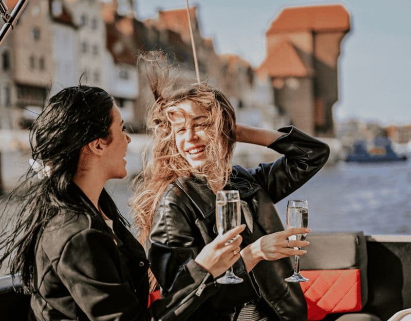 Billet Croisière de 60 minutes sur la rivière - Gdansk + thé chaud