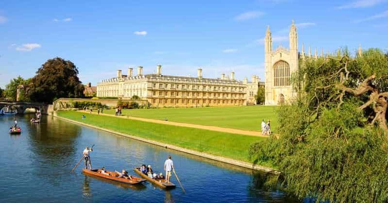 Billet Luxe : Découvrez la riche histoire de Cambridge lors d'une excursion de 8 heures.