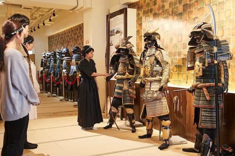 Billet Tokyo : visite guidée et expérience au musée des samouraïs et ninjas
