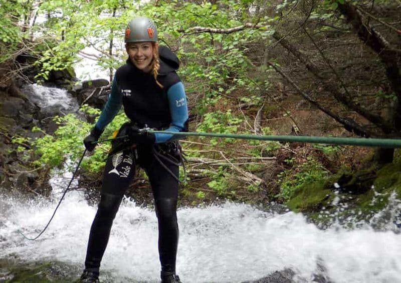 Sainte-Anne des Monts : Canyoning dans les montagnes côtières du St-Laurent
