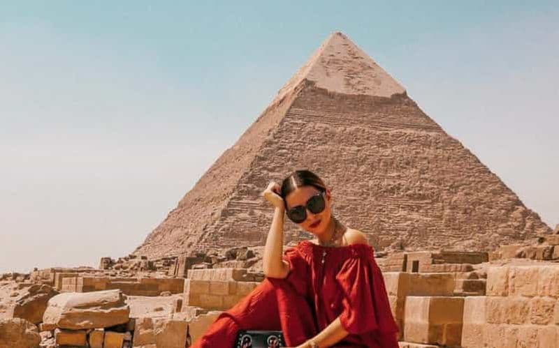 Depuis le port d'Alexandrie : excursion safari dans le désert vers les pyramides