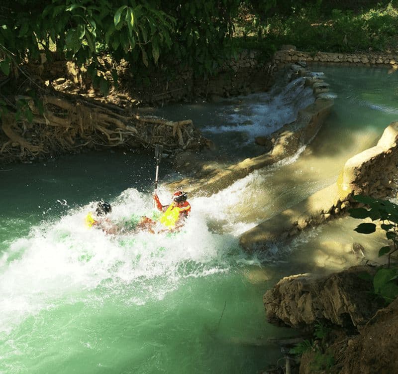 Luang Prabang : Rafting dans la jungle de la cascade de Kuang Si