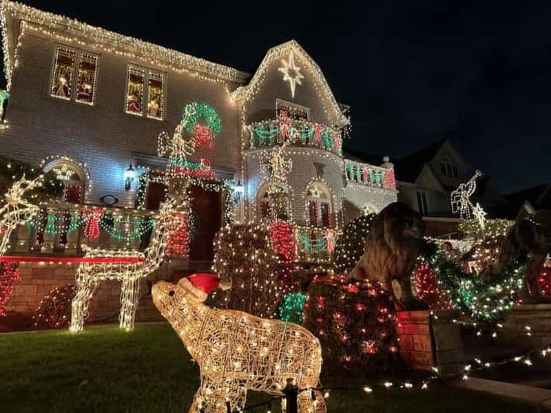 Billet New York de nuit : visite de 3,5 heures des illuminations de Noël