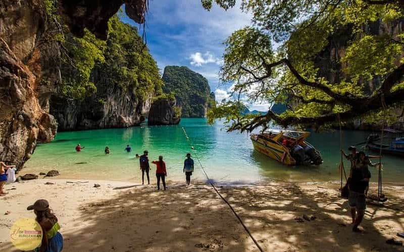 Ao Nang : Tour en bateau à moteur ou à queue longue des îles Hong