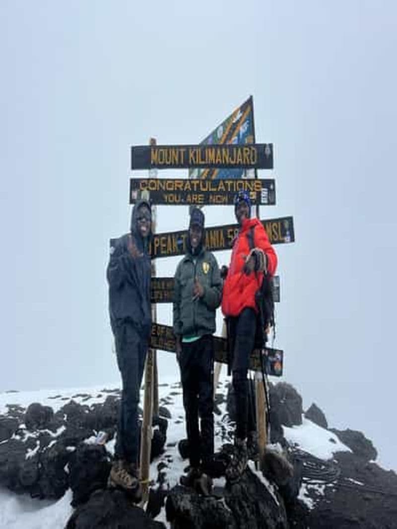 Billet N° 1. Meilleur trek de 7 jours sur le Kilimandjaro, itinéraire Machame, rejoignez un groupe