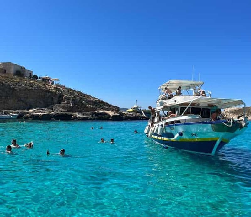 Billet Malte : Comino, Blue Lagoon et Crystal Lagoon, Gozo et grottes marines