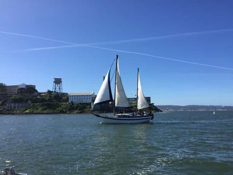 San Francisco : Tour de la baie à la voile avec boissons