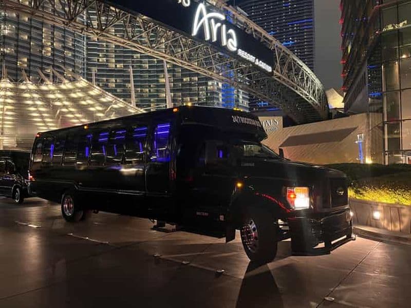 Billet Las Vegas : Nightclub on Wheels Party Bus Scenic Experience (en anglais)