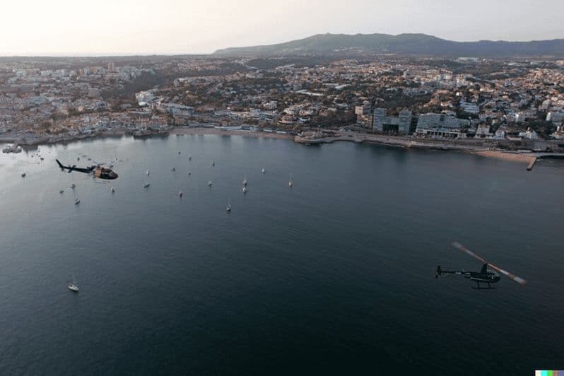 Lisbonne : tour en hélicoptère au-dessus d'Estoril et de Cascais