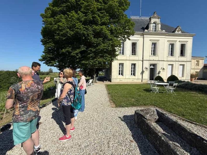 Billet Au départ de Bordeaux : visite privée des châteaux de Saint-Émilion