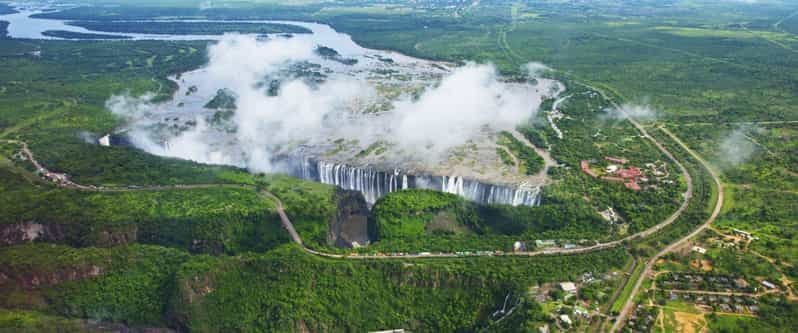 Victoria Falls : excursion panoramique d'une journée, déjeuner et vol en hélicoptère