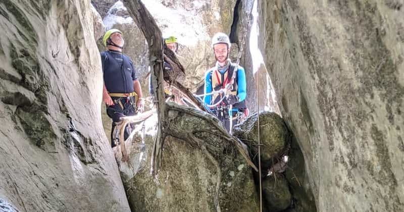 Aventure canyoning Deos à Metsovo