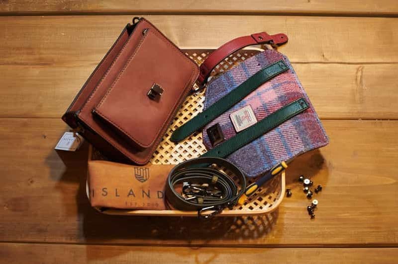Billet Mini sacoche Islander® Harris Tweed® Atelier Canongate